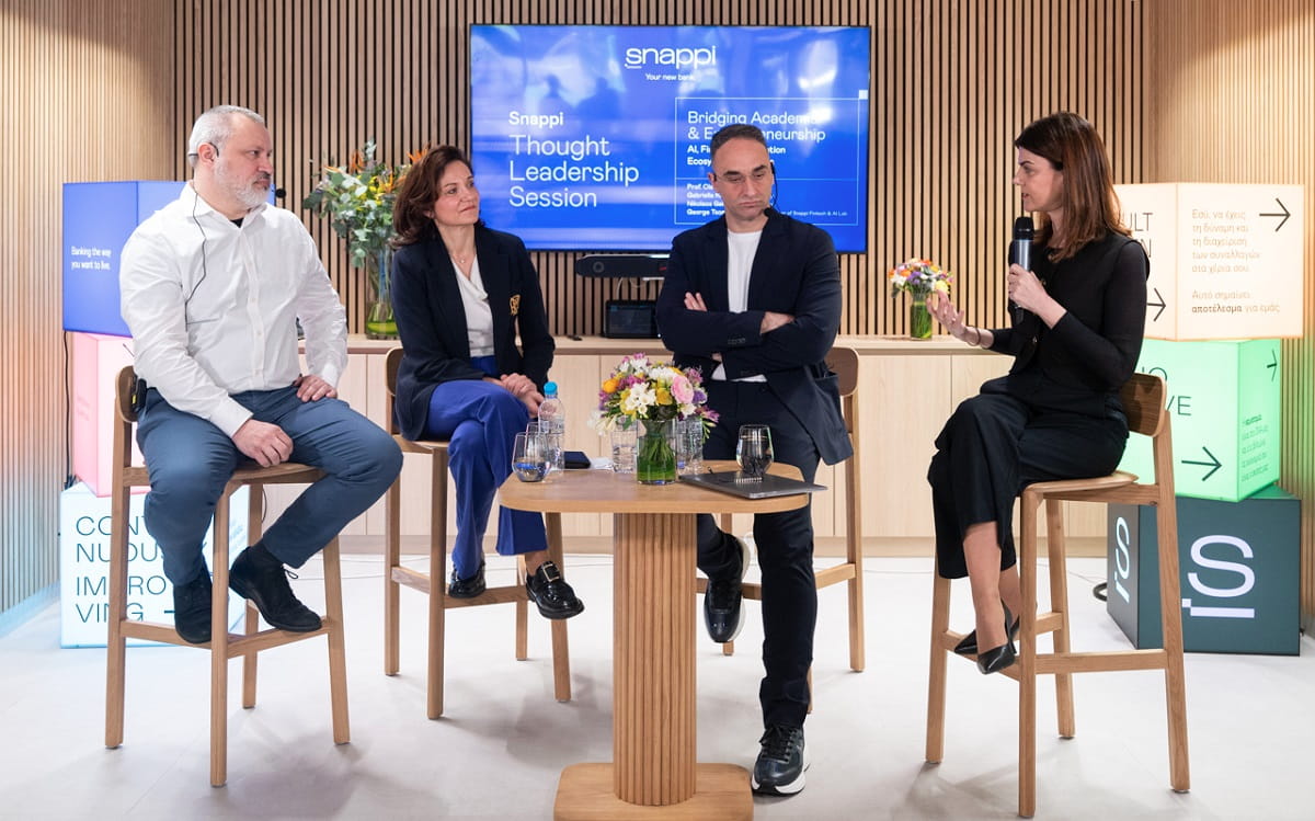 H Snappi παρουσιάζει το Fintech & AI Lab